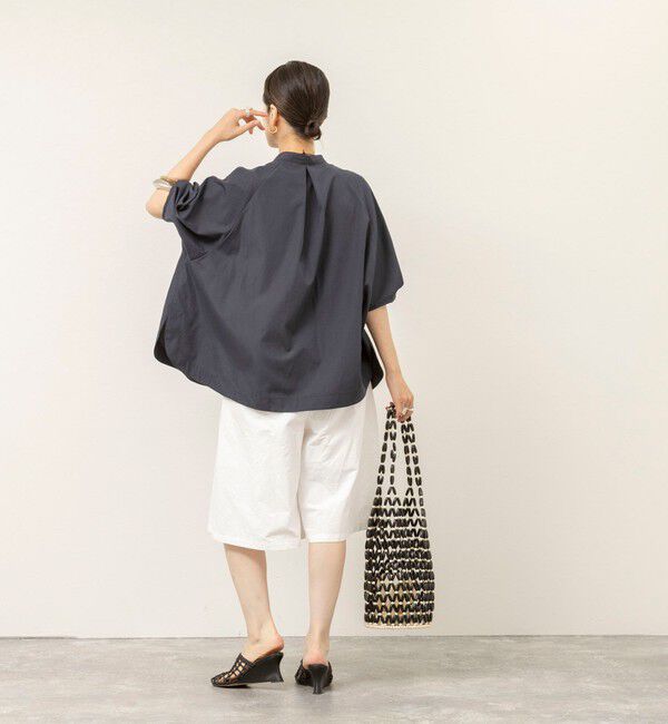 MAQWEL「【MAQWEL/マクウェル】ウォッシャブルタックキュロットパンツ」|キュロット|