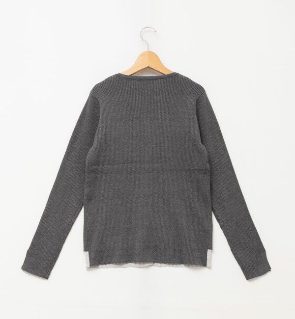 NOLLEY'S「【TORRAZZO DONNA/トラッゾドンナ】Layered V-Neck Top」|ニット・セーター|