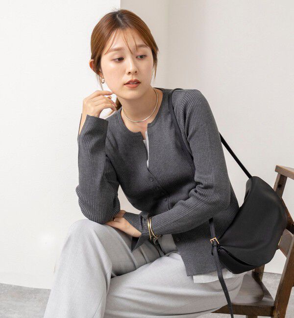 NOLLEY'S「【TORRAZZO DONNA/トラッゾドンナ】Layered V-Neck Top」|ニット・セーター|