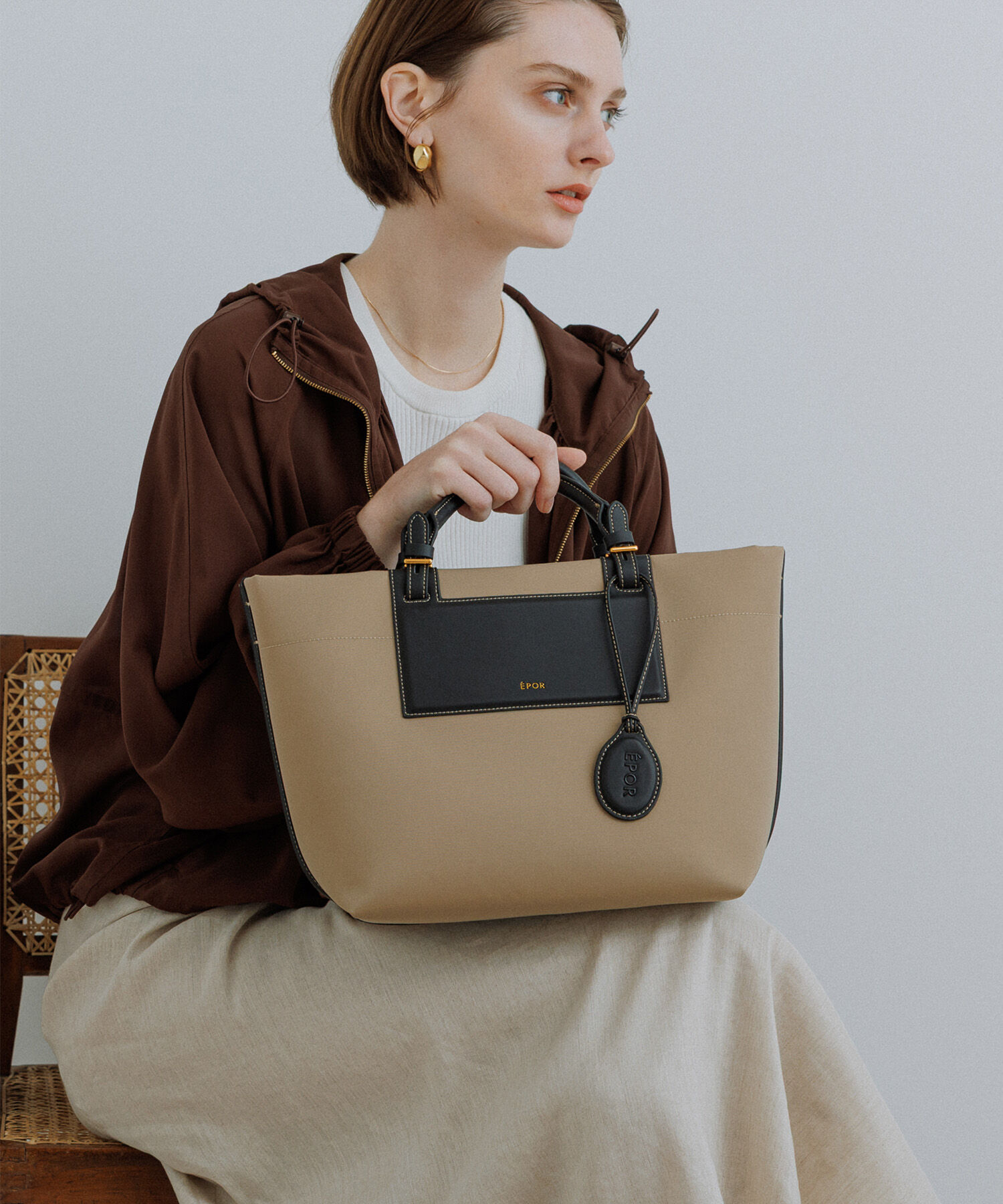 E'POR「【E'POR】BOAT BAG Medium/撥水・軽量・26SS新色」|トートバッグ|