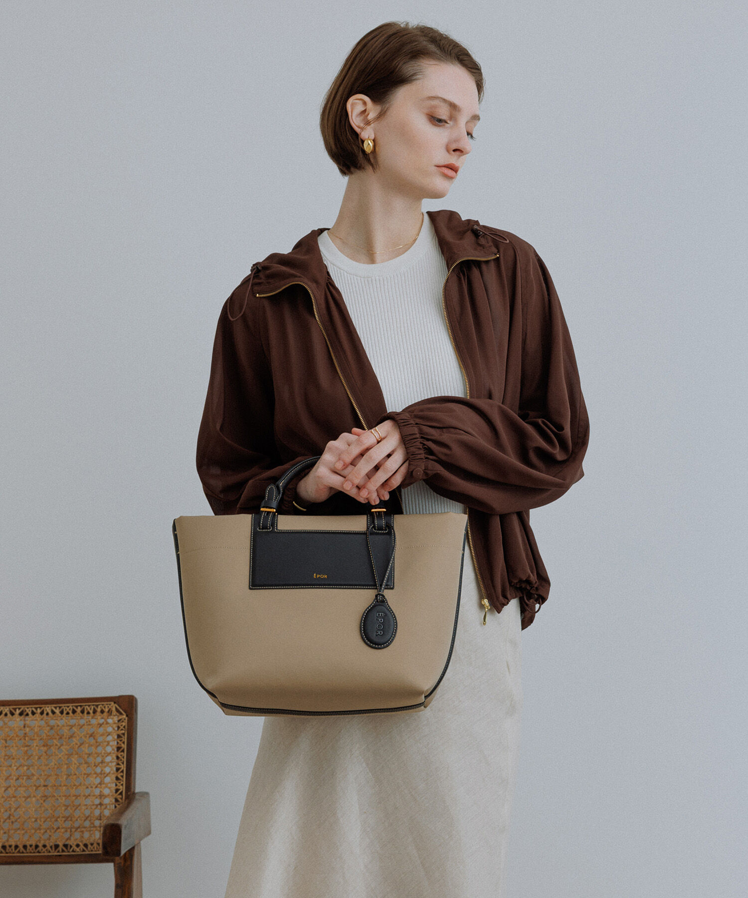 E'POR「【E'POR】BOAT BAG Medium/撥水・軽量・26SS新色」|トートバッグ|