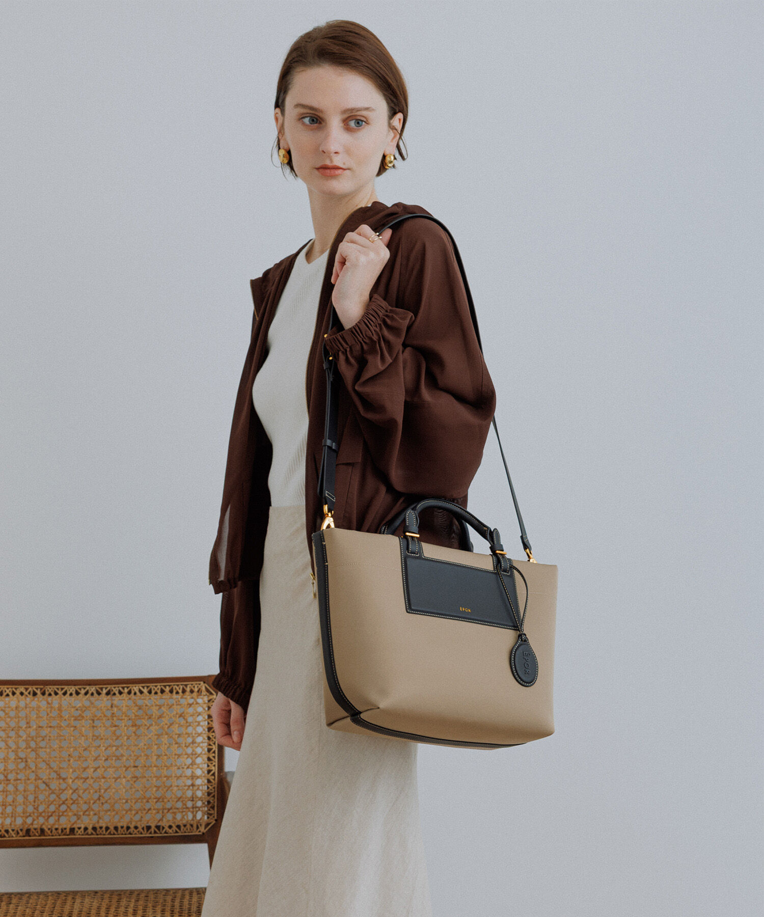E'POR「【E'POR】BOAT BAG Medium/撥水・軽量・26SS新色」|トートバッグ|