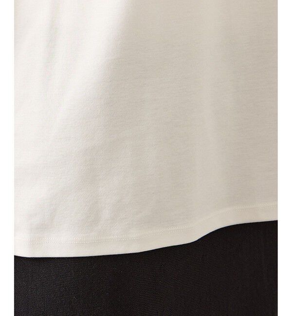ROPE「【YUKO SAEKI for ROPE&rsquo;・コラボレーション】フレンチスリーブプリントTシャツ/イージーケア」|Tシャツ・カットソー|