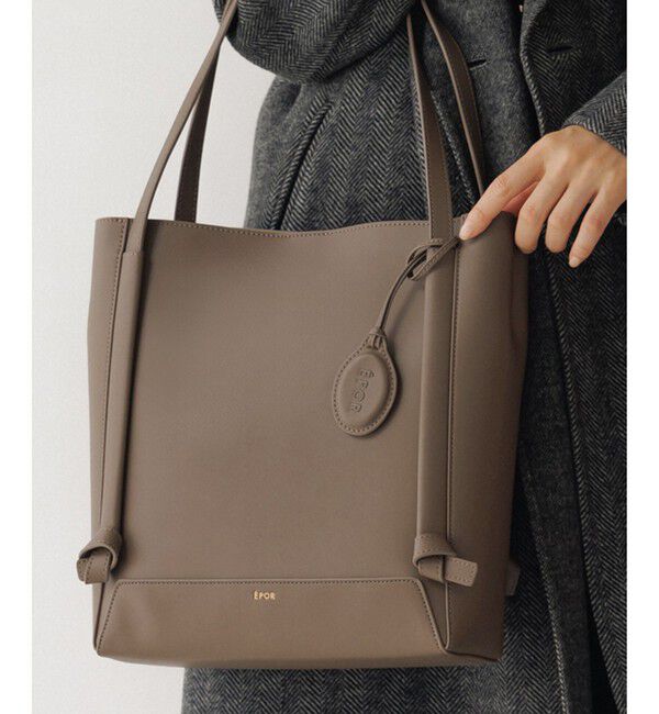 ROPE「【E'POR】KNOT BAG Medium/軽量・撥水・通勤・26AW新型」|トートバッグ|