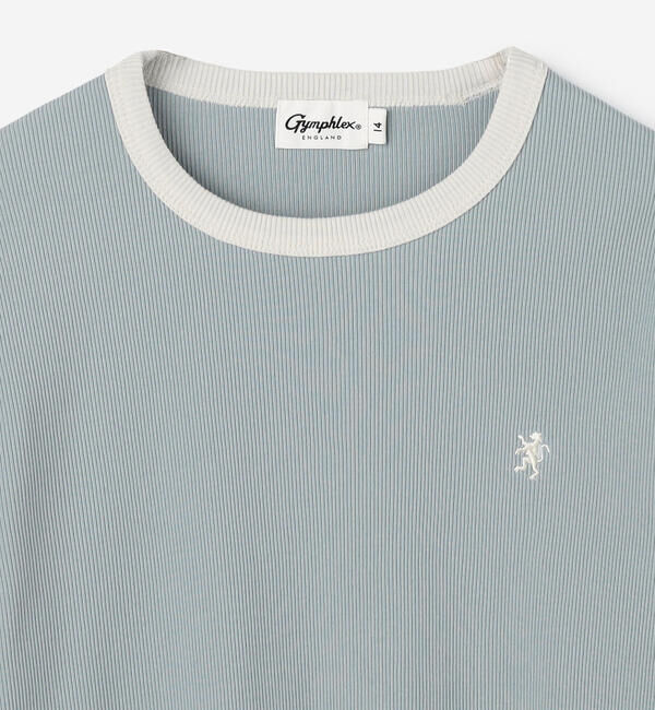 GYMPHLEX「Gymphlex | リンガーTシャツ WOMEN」|Tシャツ・カットソー|