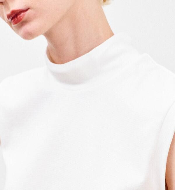  「ANATOMICA | モックネック スリーブレスTシャツ WOMEN」|Tシャツ・カットソー|