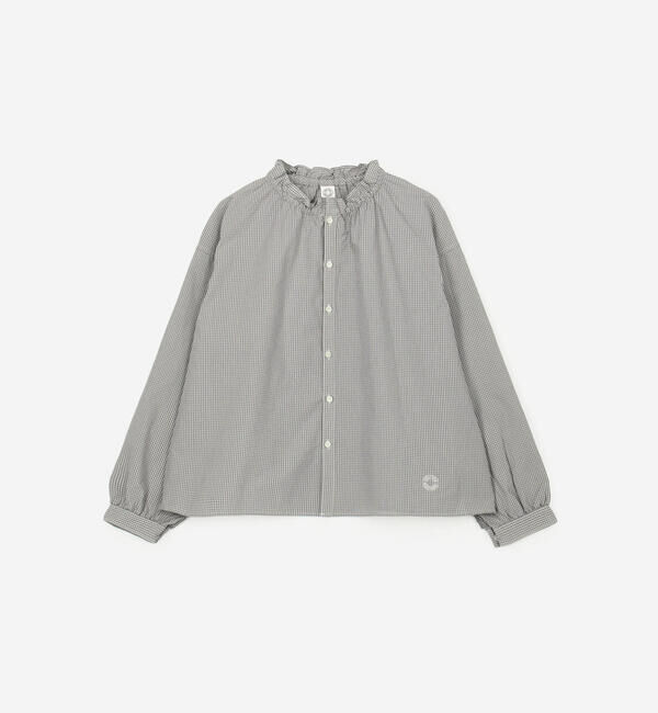 ORCIVAL「ORCIVAL | コットンポリエステル ギャザーシャツ CHECK WOMEN」|シャツ・ブラウス|