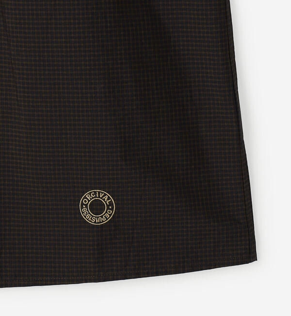 ORCIVAL「ORCIVAL | コットンポリエステル ギャザーシャツ CHECK WOMEN」|シャツ・ブラウス|