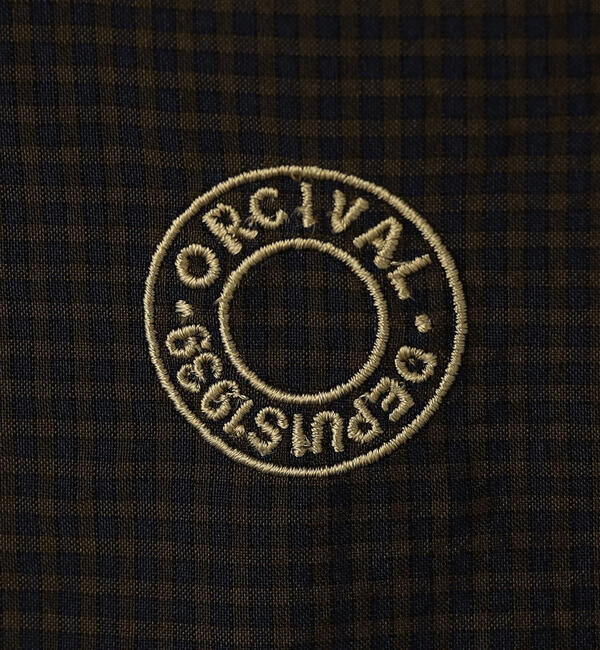 ORCIVAL「ORCIVAL | コットンポリエステル ギャザーシャツ CHECK WOMEN」|シャツ・ブラウス|