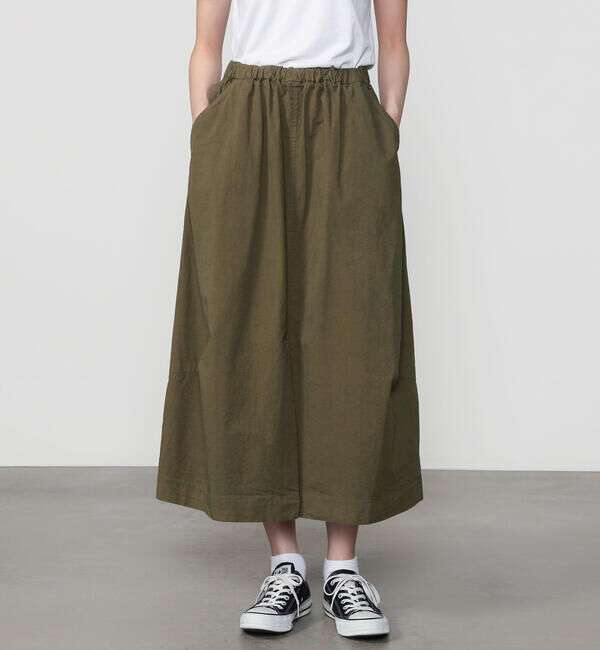 ORCIVAL「ORCIVAL | コットンツイル コクーンスカート WOMEN」|スカート|BROWN系1