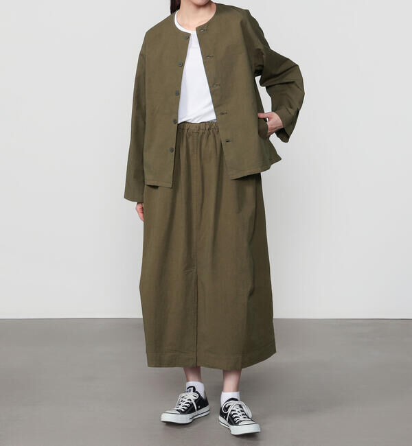 ORCIVAL「ORCIVAL | コットンツイル コクーンスカート WOMEN」|スカート|