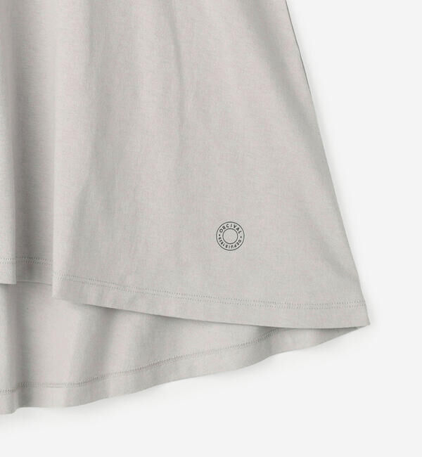 ORCIVAL「ORCIVAL | コットンジャージー スキッパーネック長袖カットソー WOMEN」|Tシャツ・カットソー|