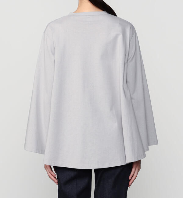ORCIVAL「ORCIVAL | コットンジャージー スキッパーネック長袖カットソー WOMEN」|Tシャツ・カットソー|