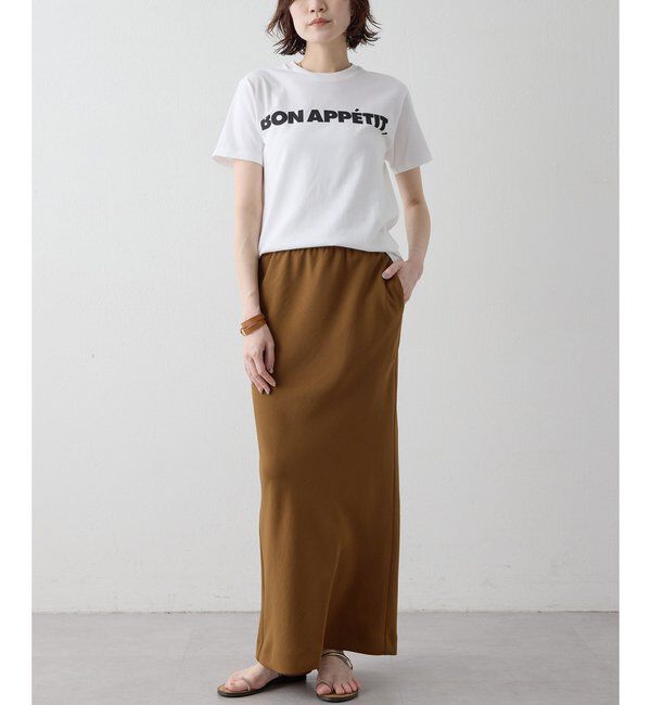 Drawing Numbers「【Drawing Numbers】ボナペティプリントTシャツ」|Tシャツ・カットソー|