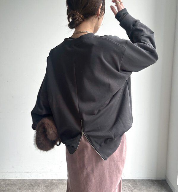  「【WEB限定】 FULGENCE裏毛ロゴ刺繍プルオーバー」|Tシャツ・カットソー|