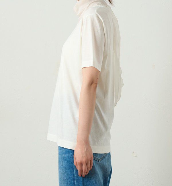  「サテンスカーフTee」|Tシャツ・カットソー|