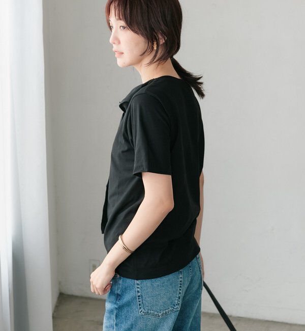  「サテンスカーフTee」|Tシャツ・カットソー|