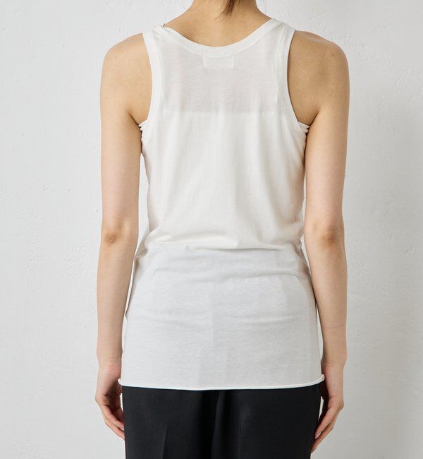  「【La nature linge】キュプラハイツイストヘンリータンク」|Tシャツ・カットソー|