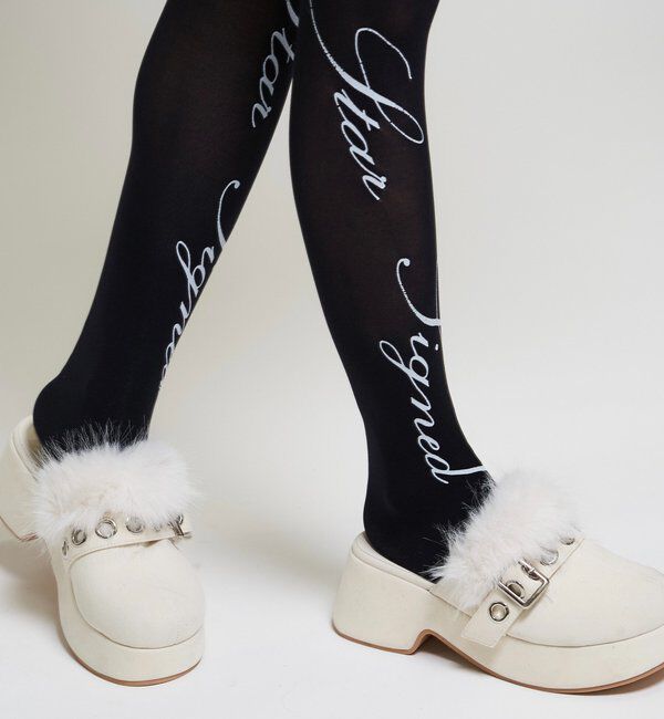  「【26AW LOOK掲載・WEB限定カラーあり】【SLOPPY】ファーベルトサボ」|ロングブーツ|