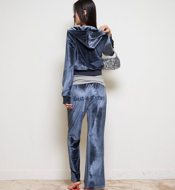  「【26AW LOOK掲載品番】ベロアインクドパンツ」|チノ|