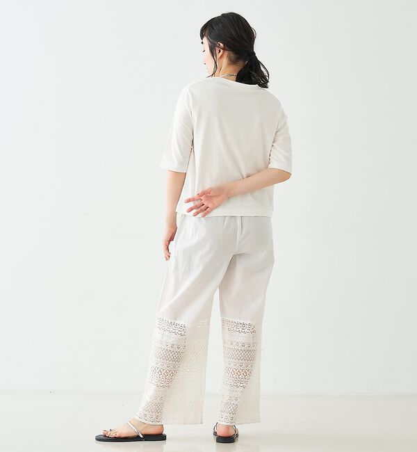 collex「レースクロップドイージーパンツ」|その他|