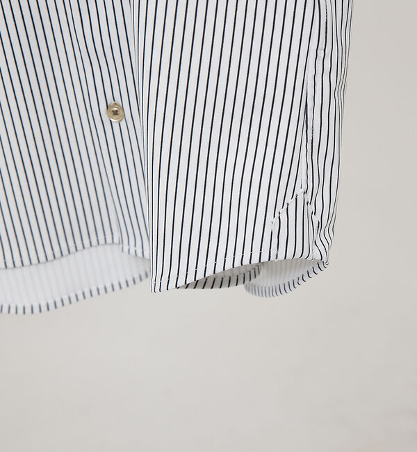 ABAHOUSE「【FLEX SHIRTS】接触冷感 ペンストライプ　半袖シャツ」|シャツ・ブラウス|