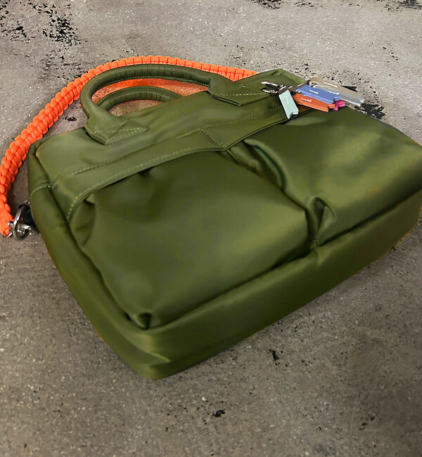 ABAHOUSE「【cheek / チーク】W pocket 3way boston / ダブルポ」|ボストンバッグ|
