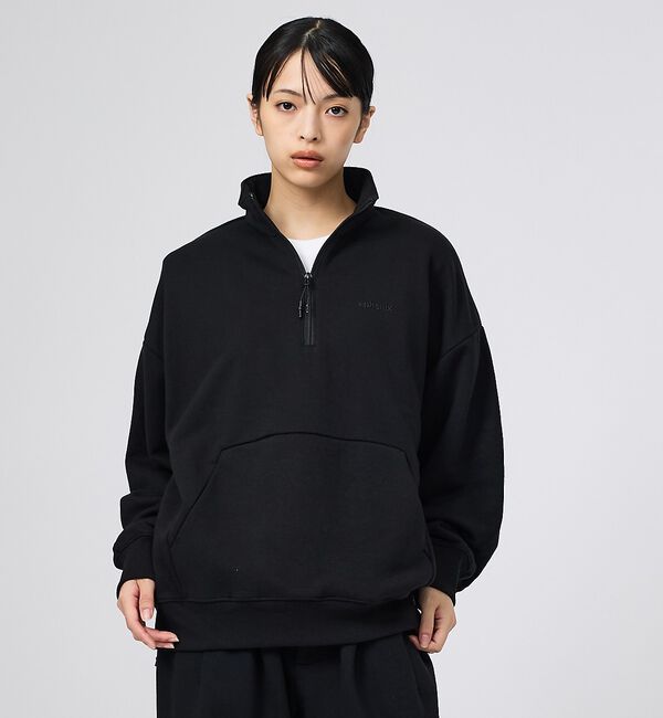 ABAHOUSE「【+phenix / プラスフェニックス】CVC HALF-ZIP SWEATS」|Tシャツ・カットソー|