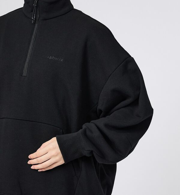 ABAHOUSE「【+phenix / プラスフェニックス】CVC HALF-ZIP SWEATS」|Tシャツ・カットソー|