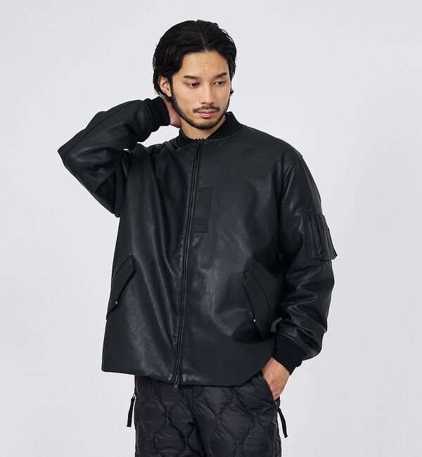 ABAHOUSE「【TAION / タイオン】ジャパンスペシャル リバーシブル MA-1 フェイク」|その他|