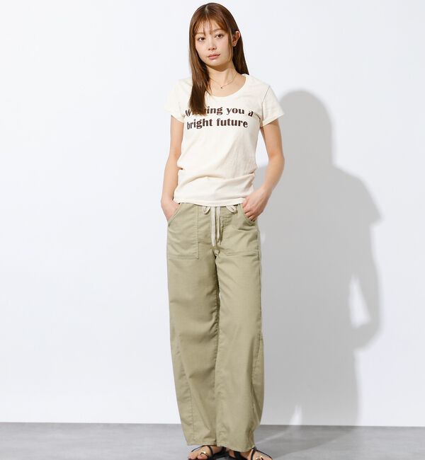 Rouge vif「【MIXTA/ミクスタ】プリント Tシャツ / ロゴTシャツ / 半袖」|Tシャツ・カットソー|