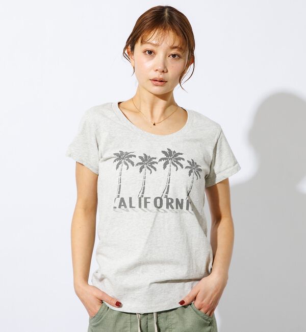 Rouge vif「【MIXTA/ミクスタ】プリント Tシャツ / ロゴTシャツ / 半袖」|Tシャツ・カットソー|