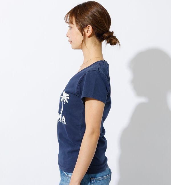 Rouge vif「【MIXTA/ミクスタ】プリント Tシャツ / ロゴTシャツ / 半袖」|Tシャツ・カットソー|