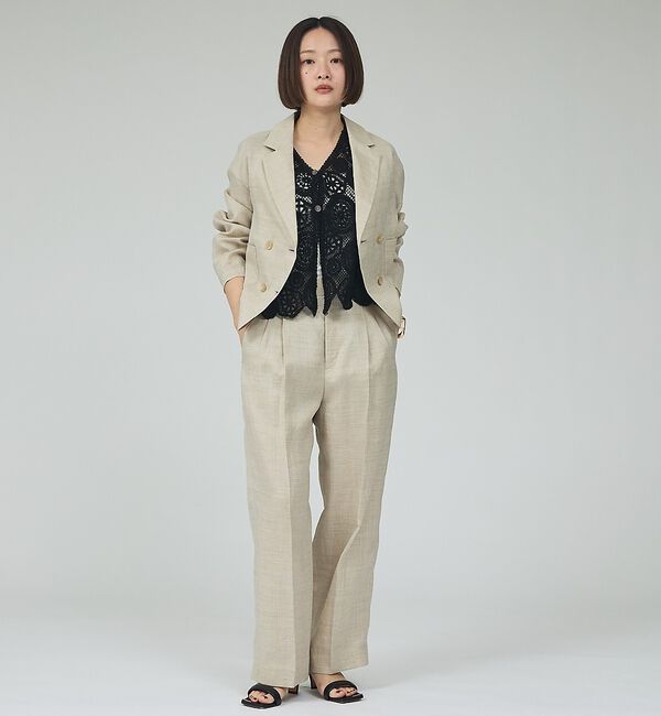 qualite「【セットアップ対応】ミックスカラーラミーパンツ」|その他|