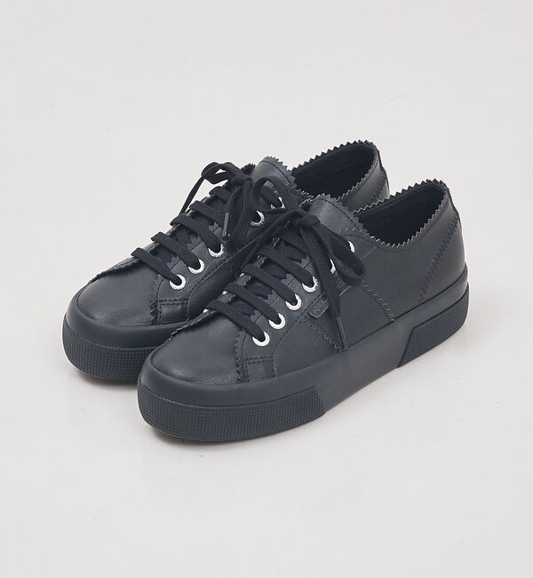 qualite「【PELLICO&times;SUPERGA】コラボスニーカー」|スニーカー|ブラック