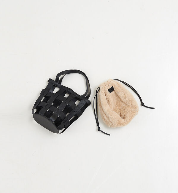 LOWELL things「SOEUR/カゴメッシュファートートBAG」|ハンドバッグ|