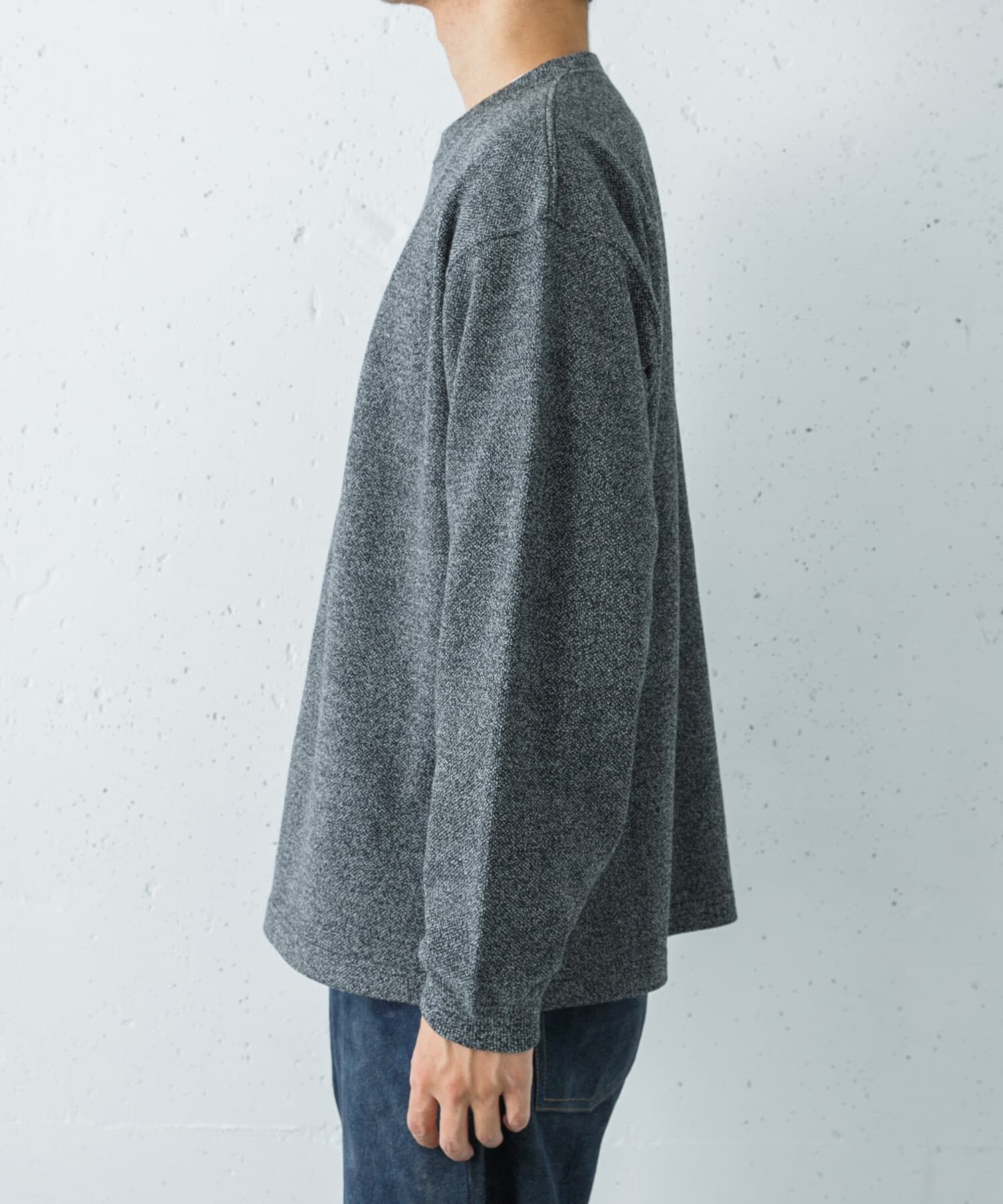 URBAN RESEARCH「crepuscule　Co/Ra Moss Stitch Pullover」|ニット・セーター|