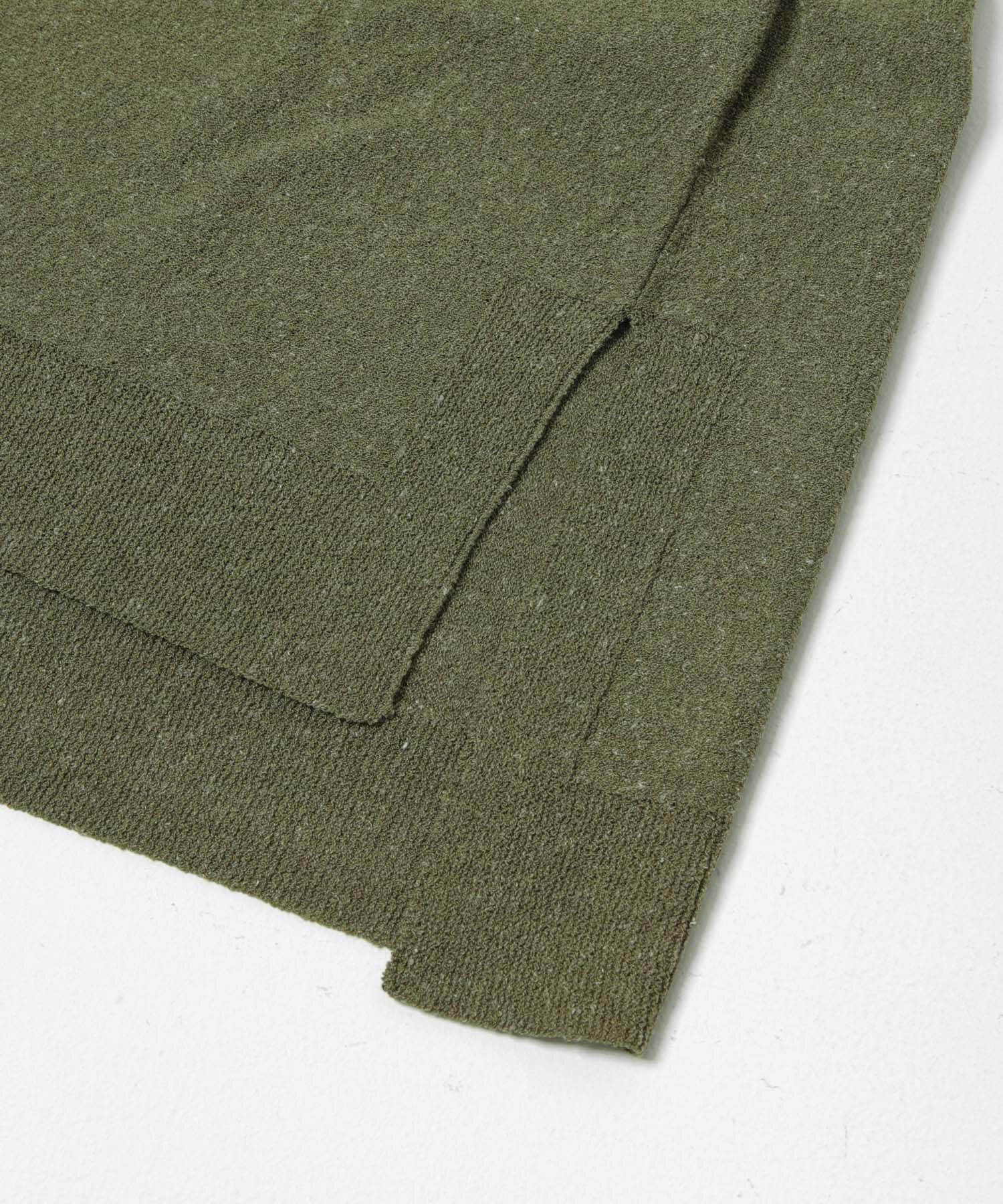 URBAN RESEARCH DOORS「リネン混ブークレニットワイドプルオーバー」|ニット・セーター|