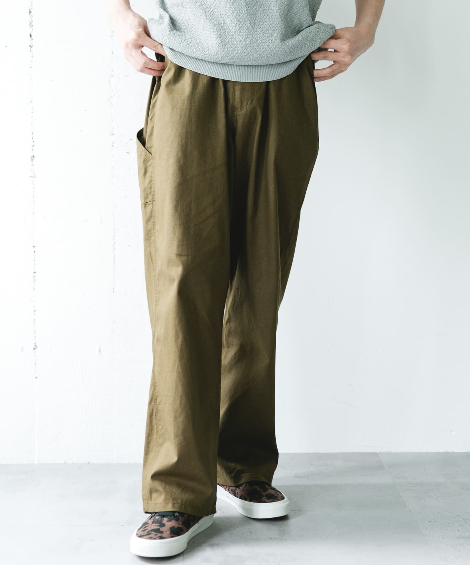 URBAN RESEARCH DOORS「リネンブレンドイージーペインターパンツ」|その他|