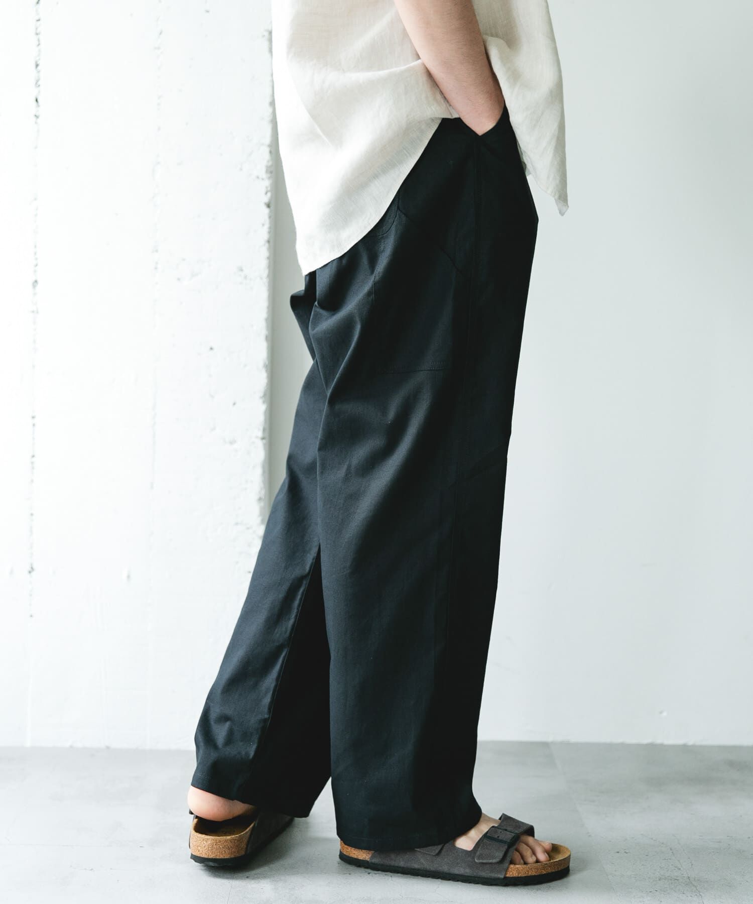 URBAN RESEARCH DOORS「リネンブレンドイージーペインターパンツ」|その他|