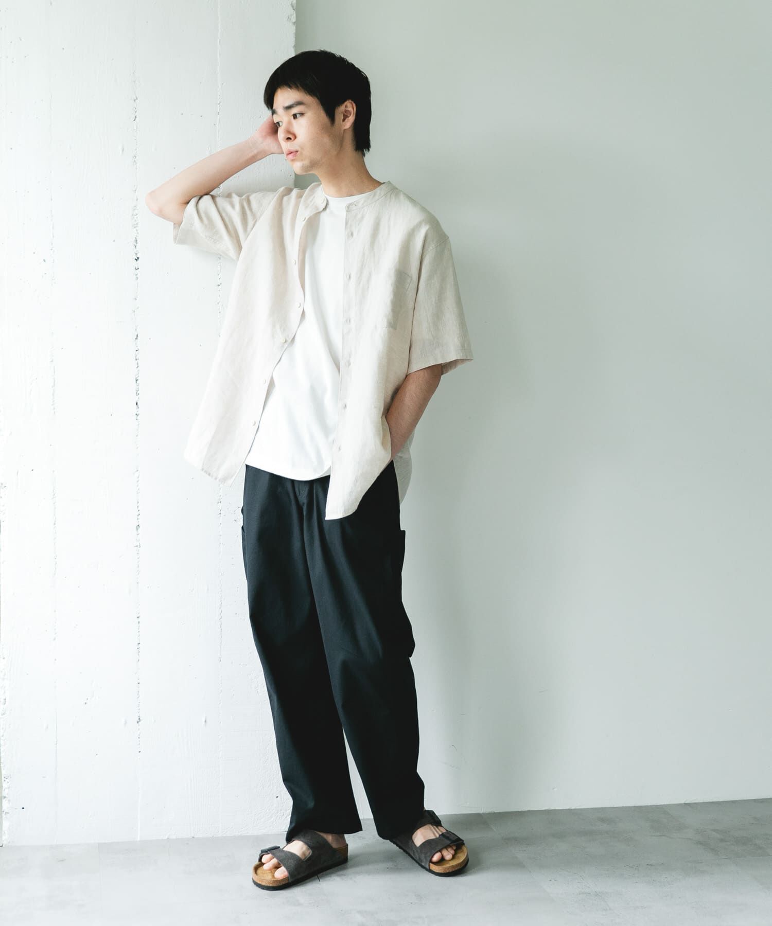 URBAN RESEARCH DOORS「リネンブレンドイージーペインターパンツ」|その他|