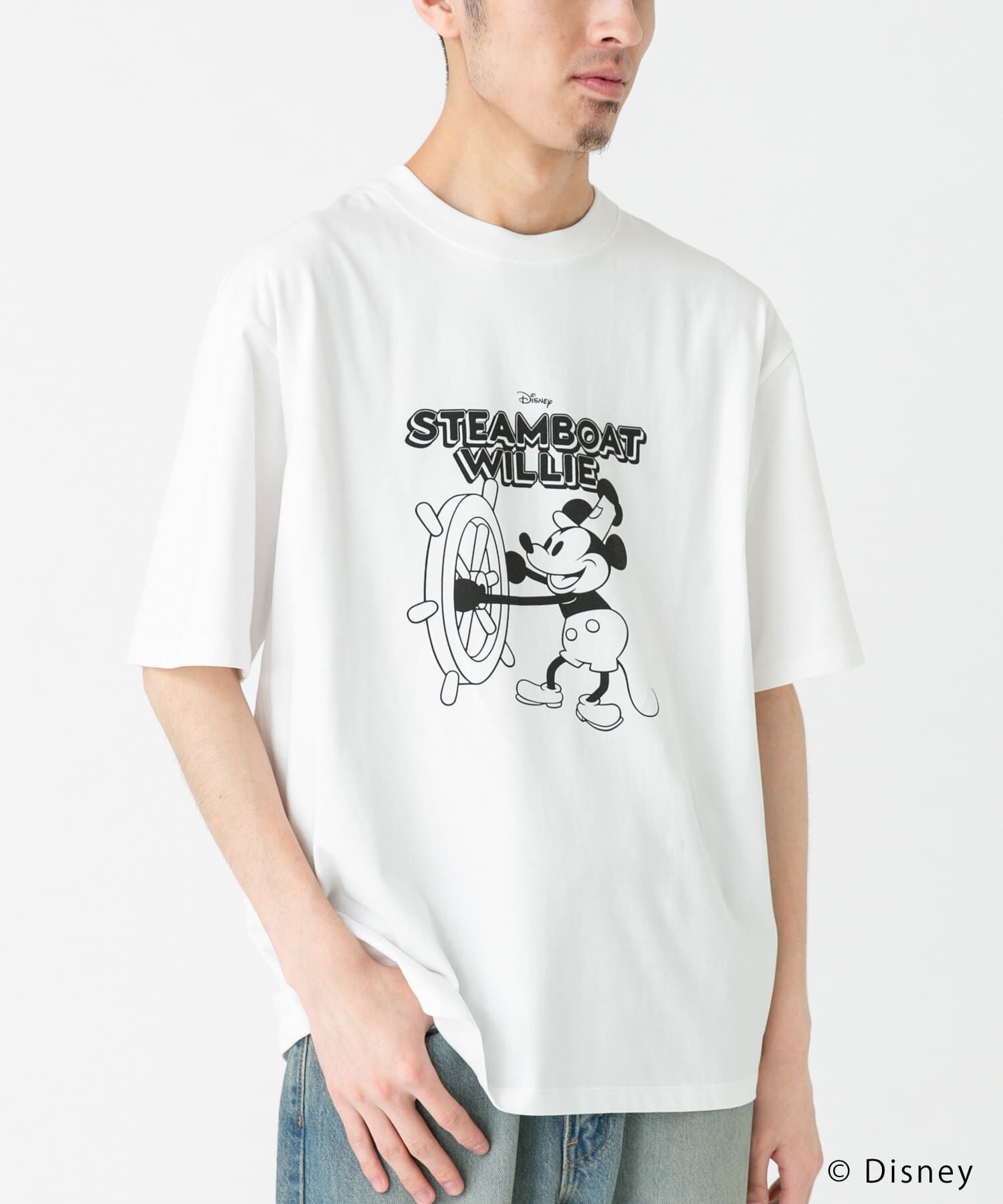 URBAN RESEARCH DOORS「別注/Disney/プリントTシャツ」|Tシャツ・カットソー|