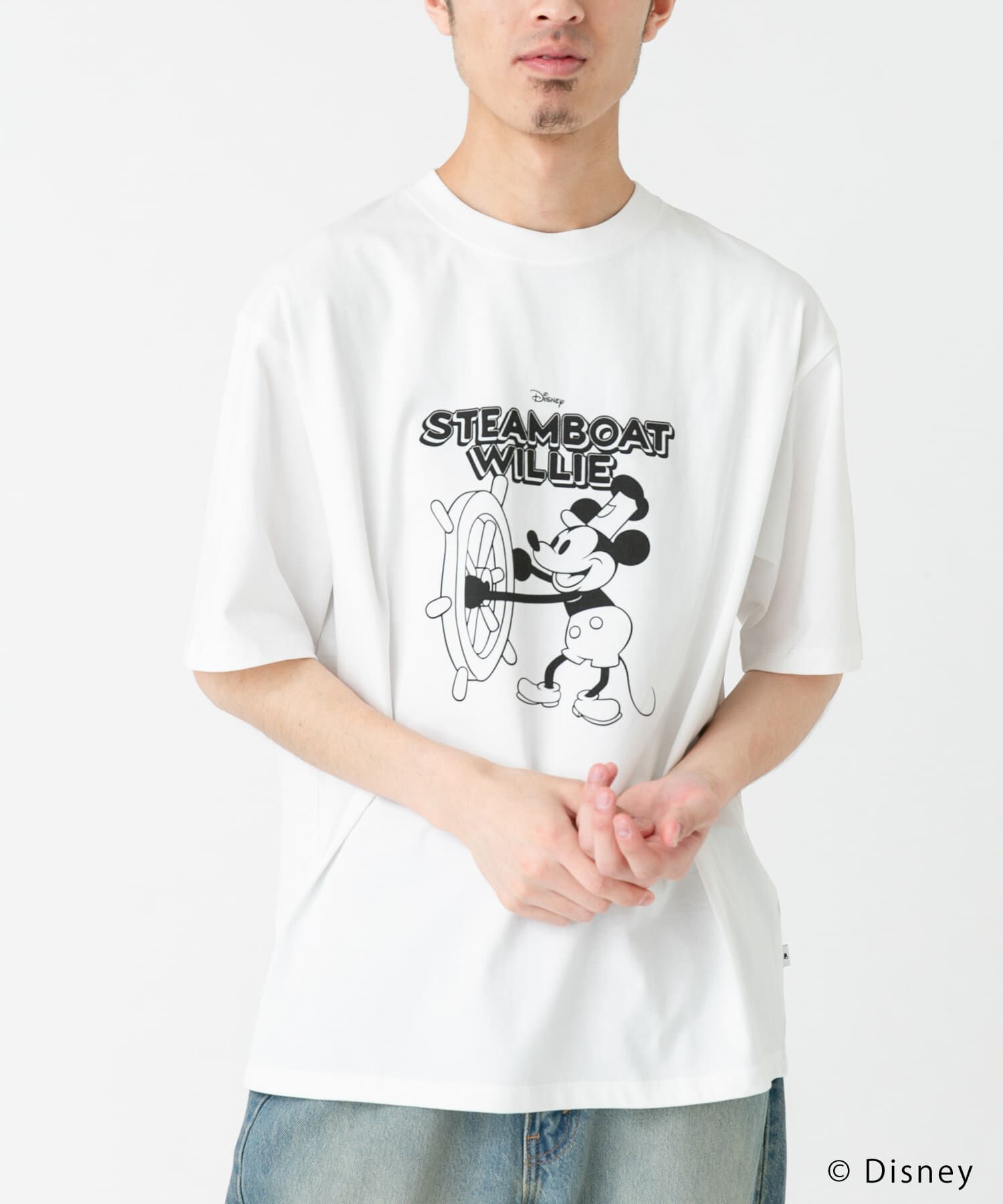 URBAN RESEARCH DOORS「別注/Disney/プリントTシャツ」|Tシャツ・カットソー|