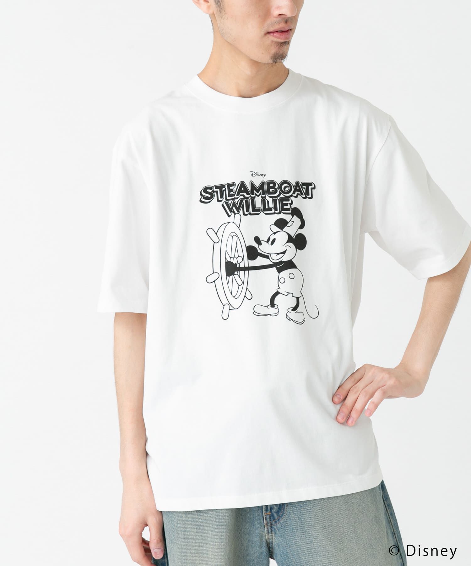 URBAN RESEARCH DOORS「別注/Disney/プリントTシャツ」|Tシャツ・カットソー|