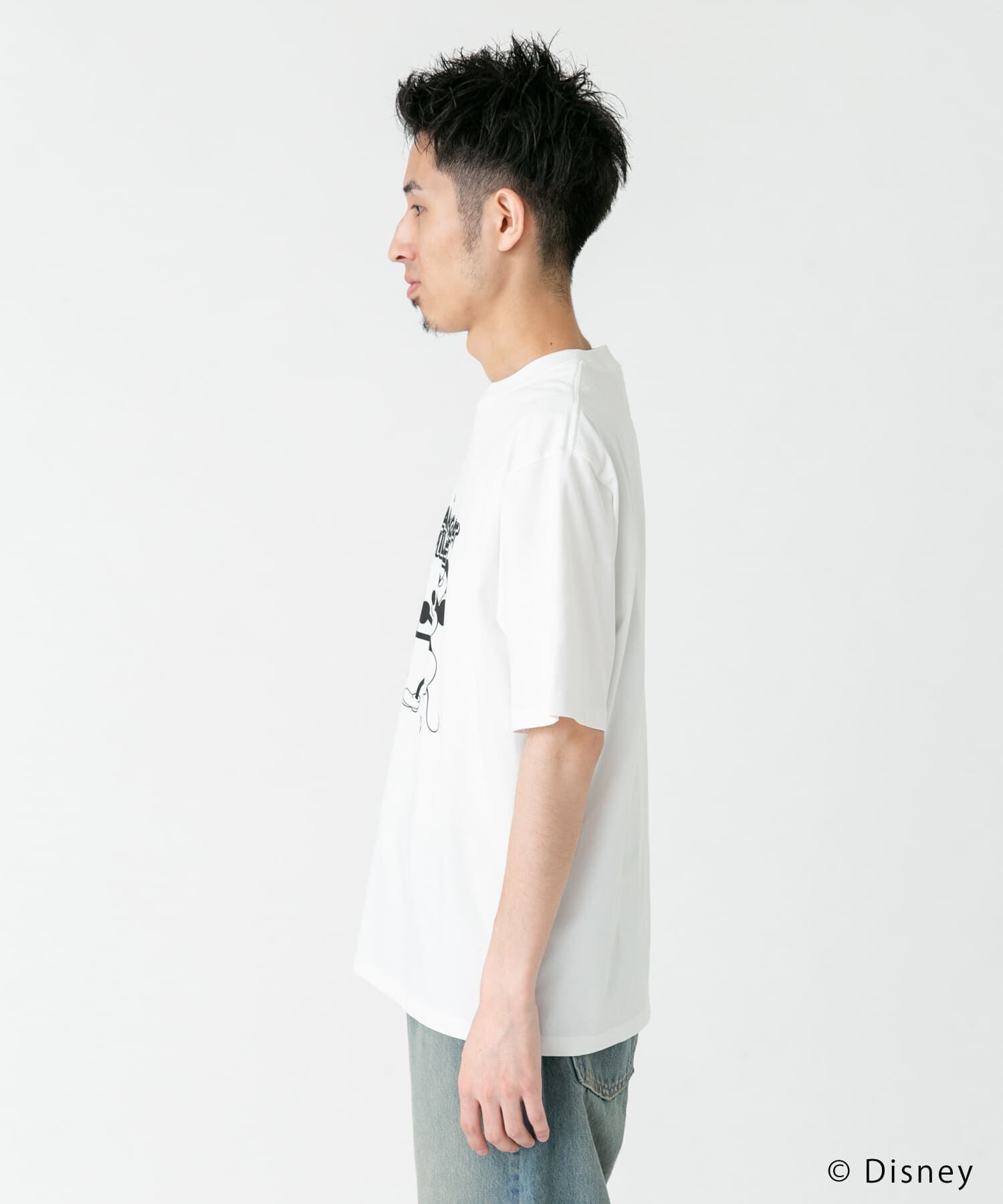 URBAN RESEARCH DOORS「別注/Disney/プリントTシャツ」|Tシャツ・カットソー|
