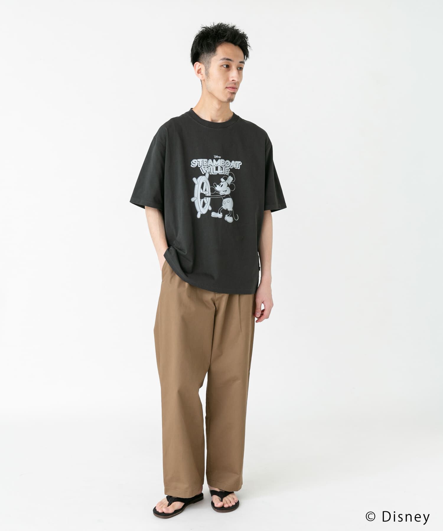 URBAN RESEARCH DOORS「別注/Disney/プリントTシャツ」|Tシャツ・カットソー|