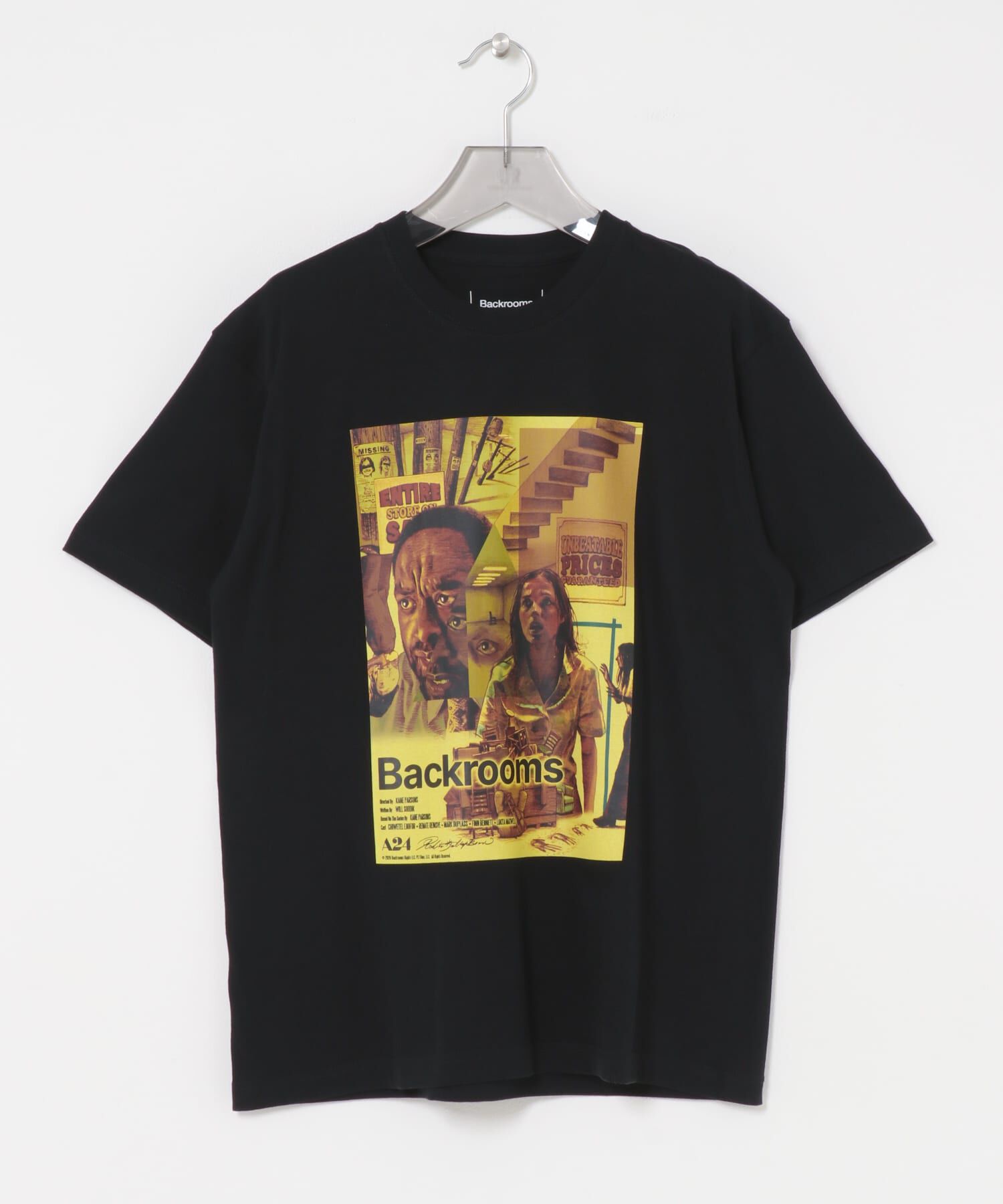 URBAN RESEARCH「URBAN RESEARCH&times;Backrooms&times;A24　Backrooms T-SHIRTS」|Tシャツ・カットソー|ブラック