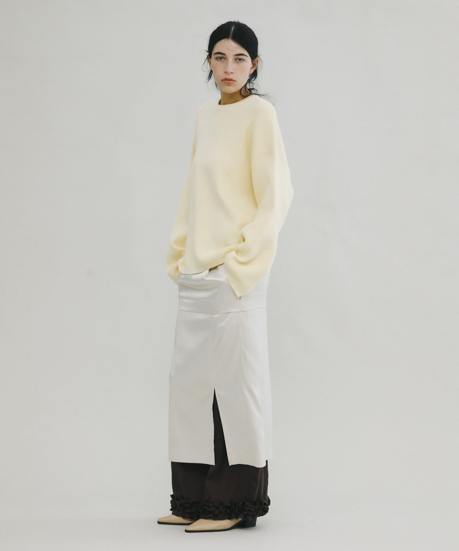 LAATO「crew neck soft knit」|ニット・セーター|