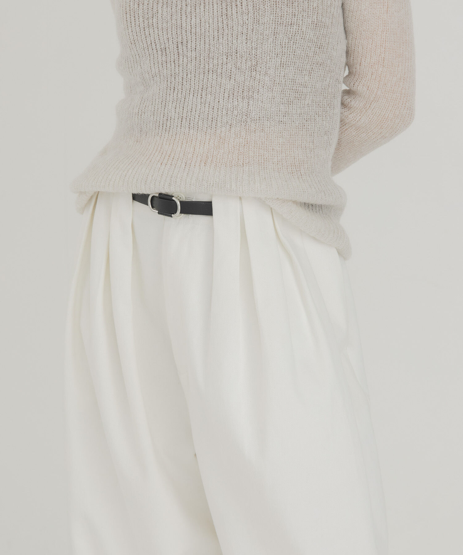  「ベルトSETタックパンツ」|その他|