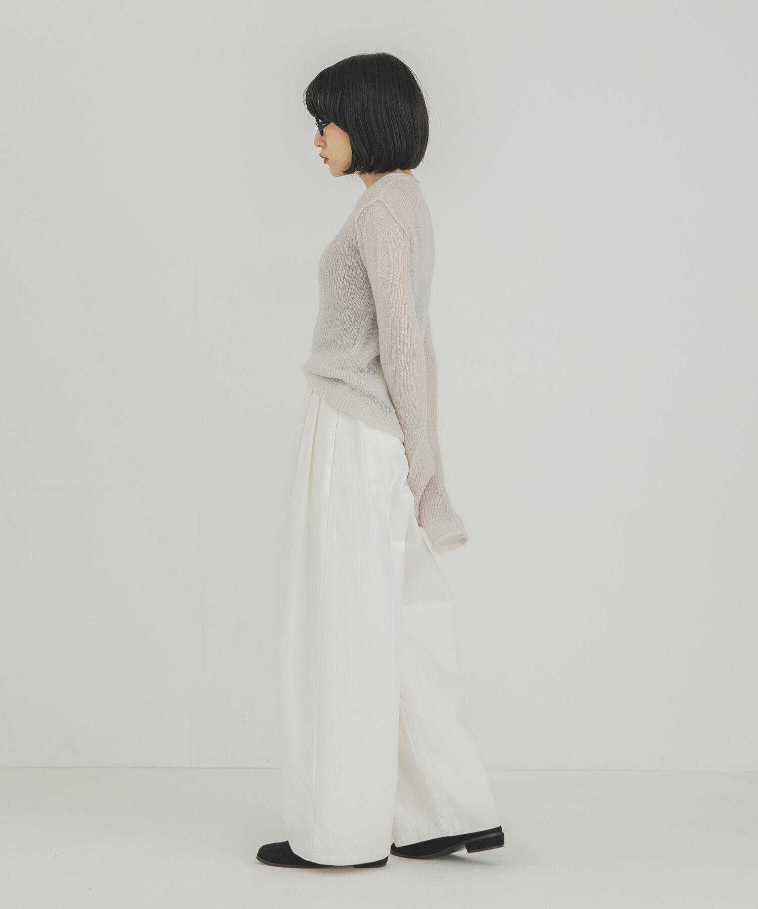  「ベルトSETタックパンツ」|その他|